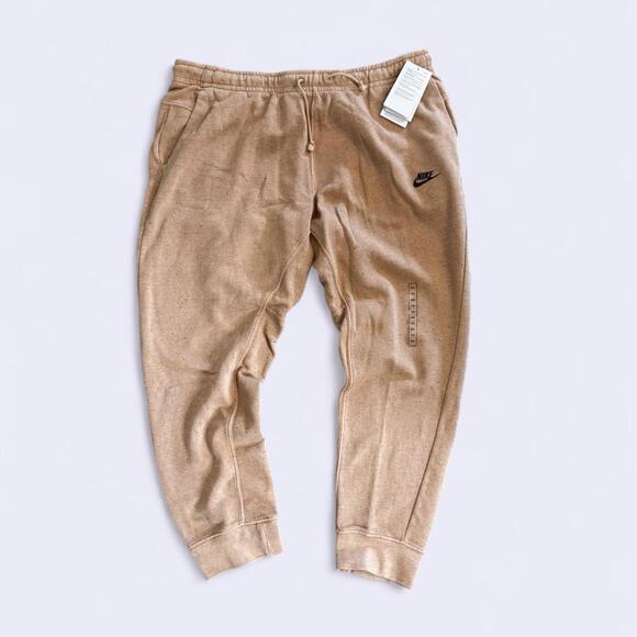NWT Nike Men's Tan XXL and Brown Joggers-tracksuit - Picture 1 of 4